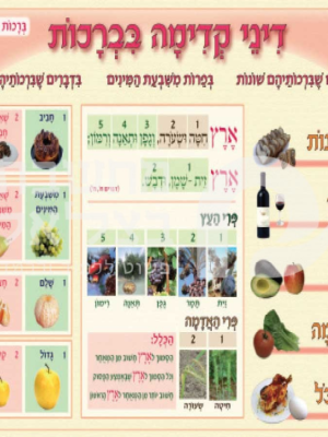 ערכת ברכות/פלקט גודל 47/32