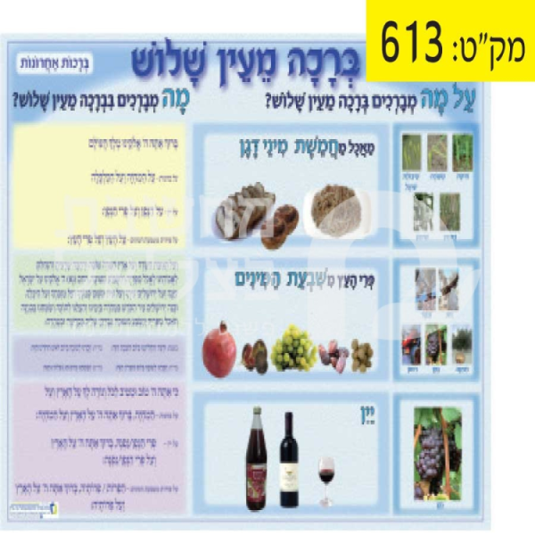 ⁦ערכת ברכות/פלקט גודל 47/32⁩ – תמונה ⁦7⁩