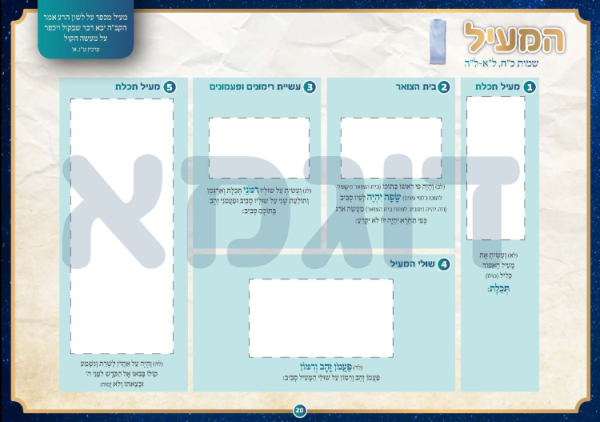 ⁦אלבום משכן וכליו כולל מדבקות⁩ – תמונה ⁦11⁩