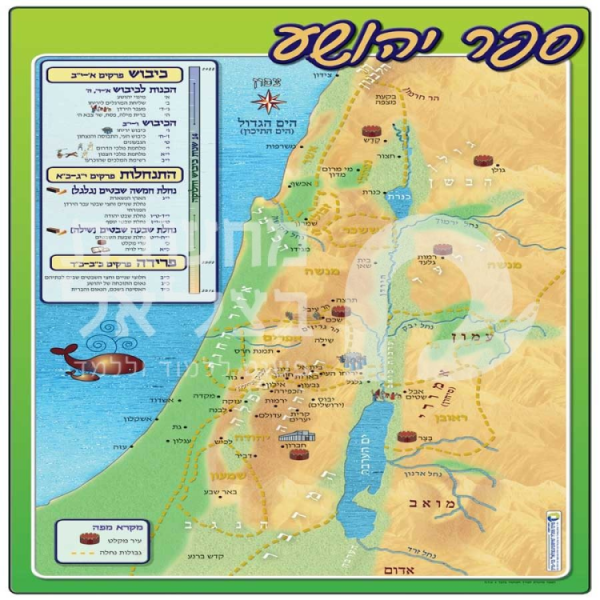מפה כיתית לספר יהושע