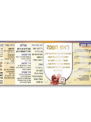 פריסה לחגי תשרי/כרזה/פלקט