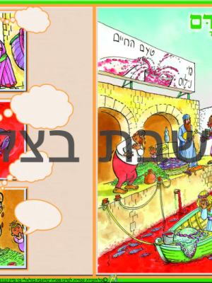 עשר המכות למסדרון גודל 50+70 עשר כרזות