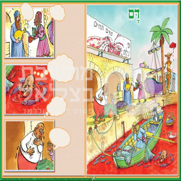 עשר המכות ערכה לגיל הרך וכיתות א' - ד'